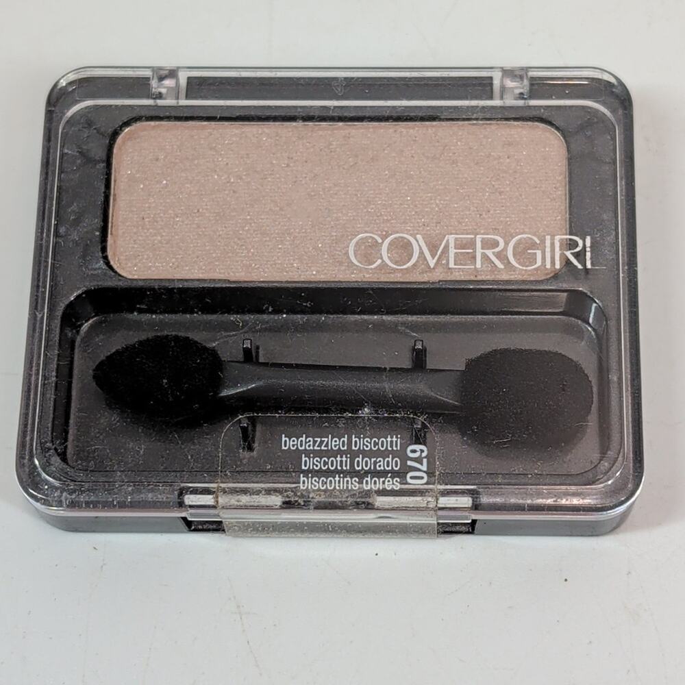 COVERGIRL Eye Enhancers Single Eyeshadow 670 Bedazzled Biscotti Shimmer 0.09oz